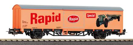 PIKO 27707 - H0 - Gedeckter Güterwagen Rapid, SBB, Ep. III